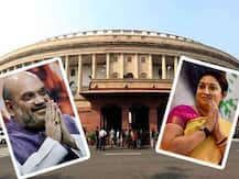 রাজ্যসভার সদস্য হিসেবে শপথ অমিত শাহর, সংস্কৃতে শপথগ্রহণ স্মৃতি ইরানির