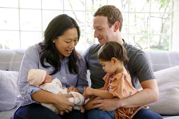 Facebook Ceo Mark Zuckerberg Is Father Again Announces Birth Of Second Daughter August ফের মেয়ের বাবা হলেন জুকেরবার্গ, নাম রাখলেন অগাস্ট