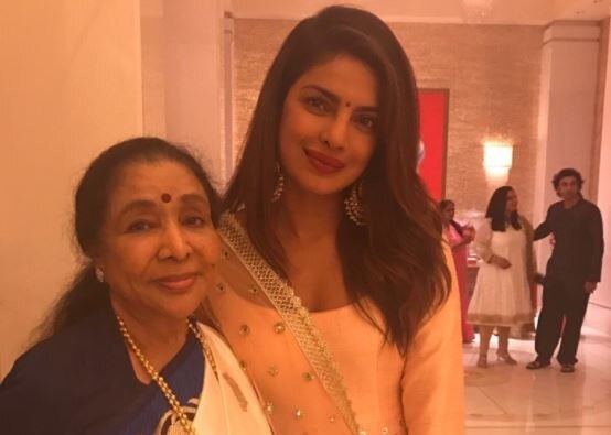 Asha Bhosle Praises Priyanka Chopra আশা ভোঁসলের প্রশংসায় উচ্ছ্বসিত প্রিয়ঙ্কা চোপড়া