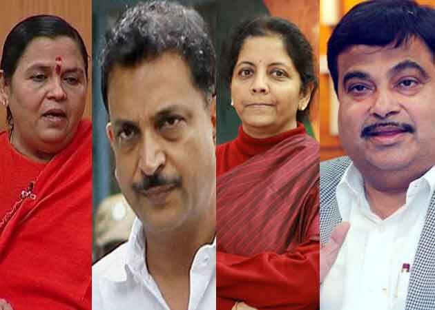 Uma Bharati Rajiv Pratap Rudy Nirmala Sitharaman Resigns Nitin Gadkari May Get Rail Ministry মোদী মন্ত্রিসভায় রদবদল, ইস্তফা দিলেন উমা ভারতী, রাজীব প্রতাপ রুডি, নির্মলা সিথারামণ, রেলমন্ত্রক পেতে পারেন নিতিন গড়কড়ী