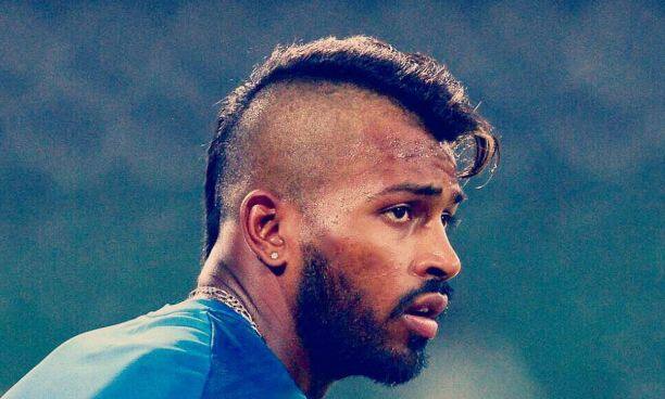 হার্দিক পাণ্ড্যর হেয়ারস্টাইল। 