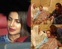 প্রিয়ঙ্কা চোপড়া দেখতে গেলেন অসুস্থ দিলীপ কুমারকে