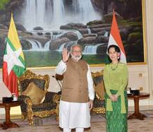 সু কির সঙ্গে বৈঠকে রোহিঙ্গা সমস্যা নিয়ে উদ্বেগ প্রকাশ মোদীর