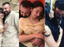 দেখুন! স্ত্রী মান্যতার সঙ্গে রোম্যান্টিক সঞ্জয়