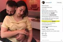 দেখুন! স্ত্রী মান্যতার সঙ্গে রোম্যান্টিক সঞ্জয়