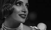 সাদা-কালোয় দ্যুতি ছড়ালেন বিপাশা বসু