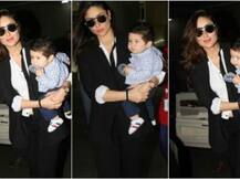 দেখুন করিনা কপূর ও ছোট্ট তৈমুরকে