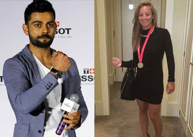 Virat Kohlis Bat Lands Awestruck England Cricketer Danielle Wyatt In Trouble বিরাট খোলি না কোহলি, নামের ভুল বানান লেখায় ইংল্যান্ডের এই মহিলা ক্রিকেটারকে তুলোধনা নেটিজেনদের