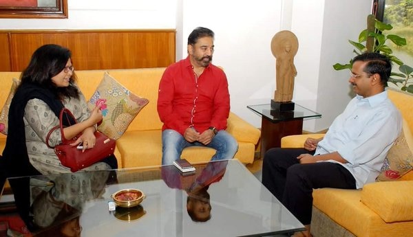 Arvind Kejriwal To Meet Kamal Haasan In Chennai Today Meeting To Be Political আজ কমল হাসানের সঙ্গে বৈঠক কেজরীবালের, আলোচনা হবে রাজনৈতিক