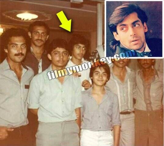 কিশোর সলমন, গোঁফ গজিয়েছে সদ্য।