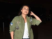 বিমানবন্দরে দেখা গেল রানি মুখোপাধ্যায়কে