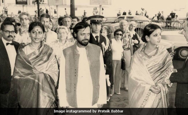 Smita Patil At Cannes Light Years Ago Posted By Son Prateik কান চলচ্চিত্র উৎসবে স্মিতা পাটিল: ছবি পোস্ট করলেন ছেলে প্রতীক