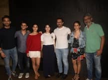 সিক্রেট সুপারস্টারের স্ক্রিনিংয়ে হাজির ফতিমা সানা শেখ, সান্যা মালহোত্রা