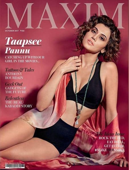 তাপসী এখন পরবর্তী ছবি মুল্ক-এর প্রস্তুতিতে ব্যস্ত। ছবি সৌজন্যে ইনস্টাগ্রাম