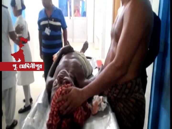 Shubhendu Adhikari Helps Road Accident Victim রাস্তায় লরির ধাক্কায় আহত বৃদ্ধকে দেখে গাড়ি থামিয়ে হাসপাতালে পাঠালেন শুভেন্দু