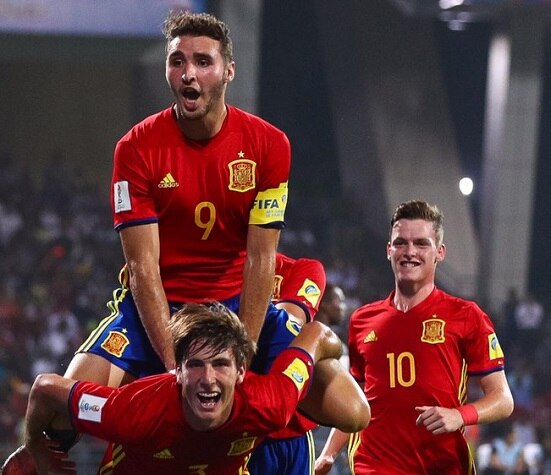 Spain beat Mali 3-1 to reach final of FIFA U-17 World Cup মালিকে ৩-১ গোলে হারিয়ে অনূর্ধ্ব-১৭ বিশ্বকাপের ফাইনালে স্পেন