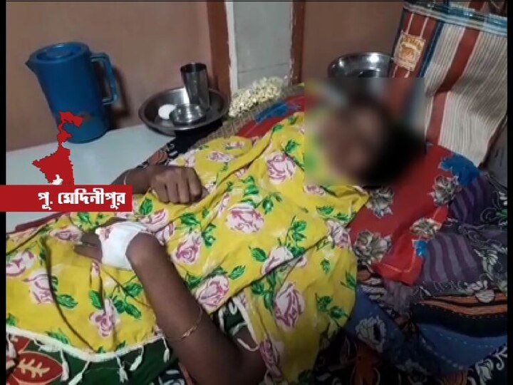 Housewife allegedly gangraped in Nandigram নন্দীগ্রামে বাড়িতে ঢুকে গণধর্ষণ, আশঙ্কাজনক গৃহবধূ, পুলিশকে ঘিরে বিক্ষোভ