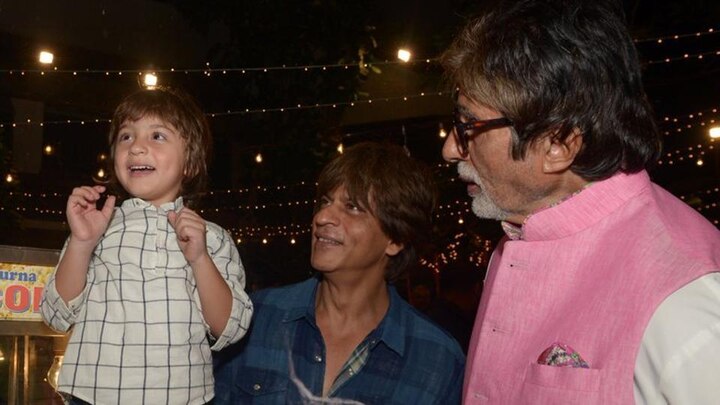 AbRam thinks Amitabh Bacchchan to be Shahrukh’s ‘papa’ জানতেন? আবরাম ভাবে অমিতাভ নাকি শাহরুখের বাবা!