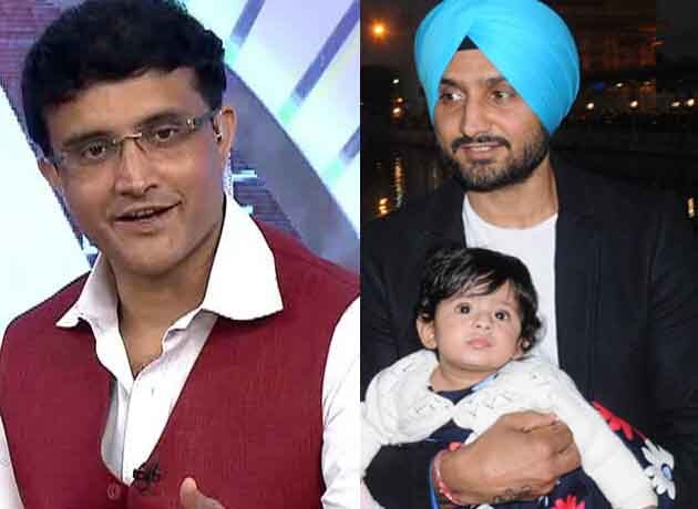 Sourav Ganguly Confuses Harbhajan Singh’s Daughter For Boy, Apologises Later হরভজনের মেয়েকে ছেলে বলে ভুল করলেন সৌরভ, সোশ্যাল মিডিয়ায় নির্মল হাসির ঢেউ