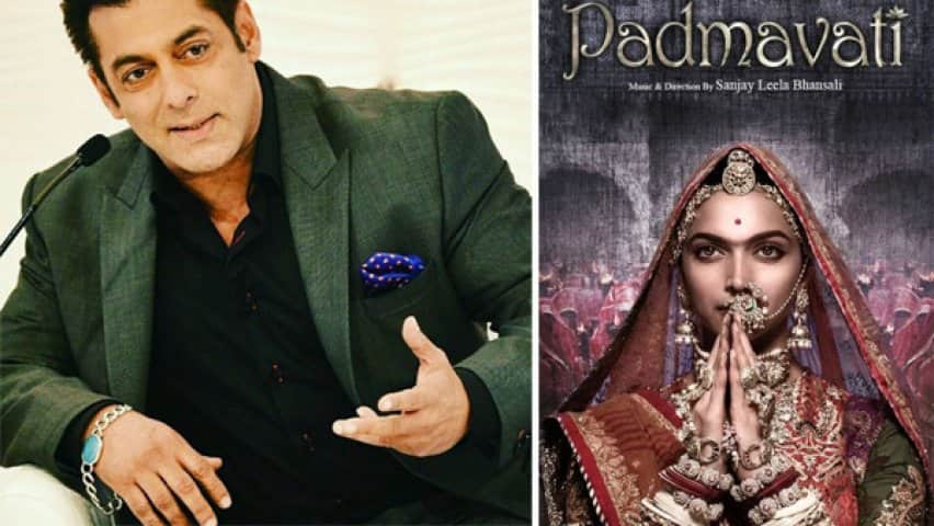 কারও ভাবাবেগে যেমন আঘাত করা উচিত নয়, তেমনই ছবি না দেখে মত দেওয়াও অনুচিত, পদ্মাবতী প্রসঙ্গে সলমন Nobody gains from controversy around film: Salman on Padmavati কারও ভাবাবেগে যেমন আঘাত করা উচিত নয়, তেমনই ছবি না দেখে মত দেওয়াও অনুচিত, পদ্মাবতী প্রসঙ্গে সলমন