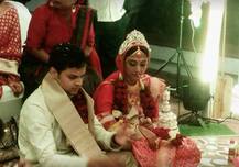 মেহেন্দি, গায়ে হলুদ, শুভদৃষ্টি থেকে সিঁদুর দান, পাওলির বিয়ের আরও কিছু ছবি