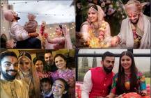 বিরাট-অনুষ্কার বিয়ের কিছু ঝলক...