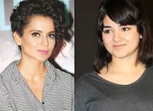 জায়রার পাশে দাঁড়িয়ে কঙ্গনা বললেন, আমি হলে ওই ব্যক্তির পা ভেঙে দিতাম