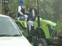 ট্রাক্টরে চড়ে সংসদে, বিপাকে আইএনএলডি সাংসদ