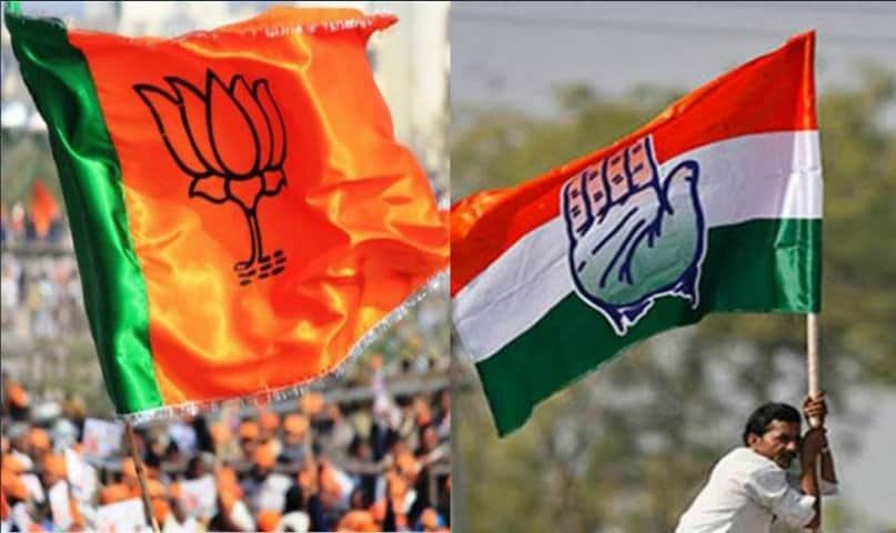 Gujarat: BJP vote share slumps since 2014; up from 2012 level ২০১৪ লোকসভা নির্বাচনের তুলনায় বিজেপি-র ভোট কমে ৪৯%, কংগ্রেসের বেড়ে হল ৪১%