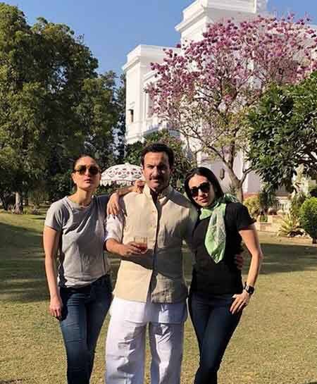 শালি-বউকে নিয়ে মজা করছেন সেফ