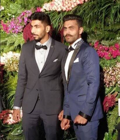 উপস্থিত জসপ্রীত বুমরাহ ও রবীন্দ্র জাডেজা