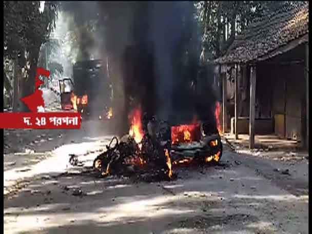 জীবন, জীবিকা ও বাস্তুতন্ত্র রক্ষা কমিটির ‍বাইক মিছিলকে কেন্দ্র করে ফের উত্তপ্ত দক্ষিণ ২৪ পরগনার ভাঙড়ের বিদ্যুৎ প্রকল্প এলাকা