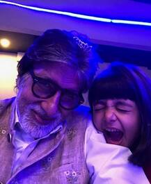 দেখুন, দুই নাতনির সঙ্গে অমিতাভের নববর্ষ উদযাপন