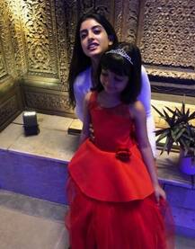 দেখুন, দুই নাতনির সঙ্গে অমিতাভের নববর্ষ উদযাপন