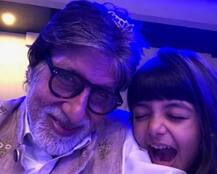 দেখুন, দুই নাতনির সঙ্গে অমিতাভের নববর্ষ উদযাপন