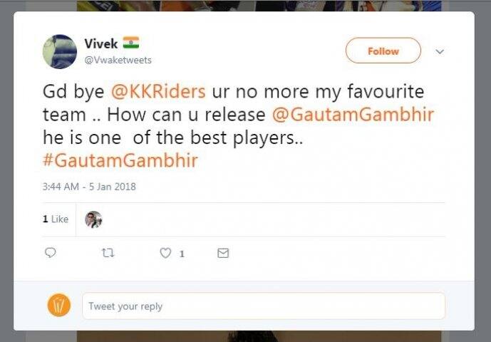 একজন তো সাফ জানিয়েছেন, বিদায় কেকেআর, তুমি আর আমার ফেভারিট দল নয়।