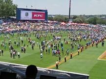 দেখুন, টেস্ট ম্যাচ চলাকালীন পিকনিক স্পটের চেহারা নিল সেঞ্চুরিয়নের সুপারস্পোর্ট পার্ক