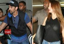 জুহুর পিভিআরে প্রাক্তন স্ত্রী সুজান ও ছেলেদের নিয়ে সিনেমা দেখতে এলেন হৃতিক