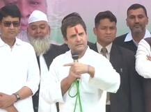 বিজেপি ক্রমাগত মিথ্যে বলে চলেছে, উত্তরপ্রদেশের সভায় তোপ রাহুলের