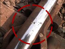 দমদম এবং দমদম ক্যান্টনমেন্ট স্টেশনের মাঝে রেললাইনে ফাটল, অল্পের জন্য দুর্ঘটনা থেকে রক্ষা হাবড়া লোকালের