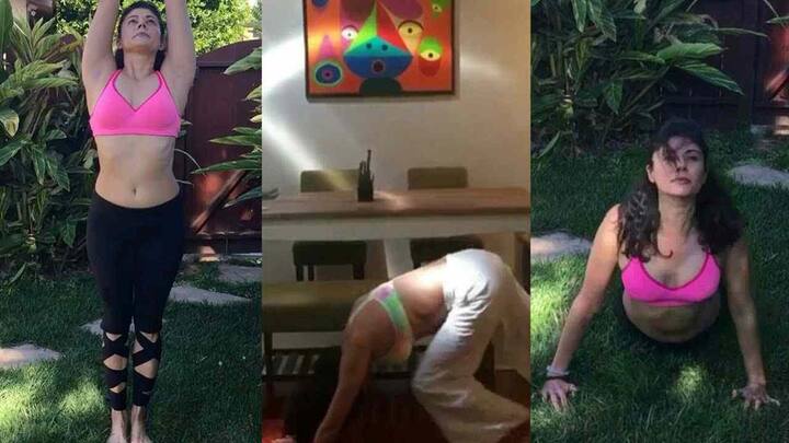  আপাতত ৪৩ বছর বয়সে যোগ-ব্যায়াম তাঁকে কতটা সুস্থ এবং সুন্দর রেখেছে দেখব