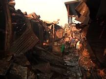 গোরাবাজার অগ্নিকাণ্ডে আজ ঘটনাস্থলে আসবে ফরেনসিক দল