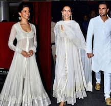 পদ্মাবত ছবির বিশেষ স্ক্রিনিংয়ে হাতে হাত ধরে হাজির দীপিকা-রণবীর, দেখুন ছবিতে