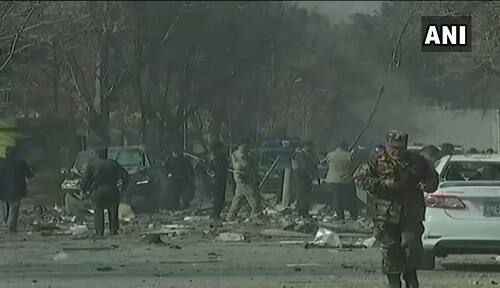 At least 95 dead after explosion in Afghan capital Kabul কাবুলে অ্যাম্বুল্যান্সে আত্মঘাতী বিস্ফোরণ, হত অন্তত ৯৫, জখম ১৫৮, দায় নিল তালিবান