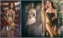 চাঁদের আলোয় স্নান করলেন রিয়া, দেখুন ছবি