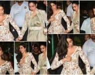 দেখুন! ল্যাকমে ফ্যাশন সপ্তাহে পোশাক সামলাতে ব্যস্ত শ্রীদেবী কন্যা জাহ্নবী