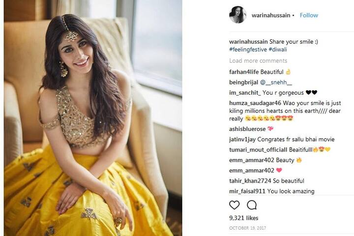  সেই মেয়ের কথাই গতকাল সোশ্যাল মিডিয়ায় ঘোষণা করেন ভাইজান। দেখুন সেই ওয়ারিনাকে