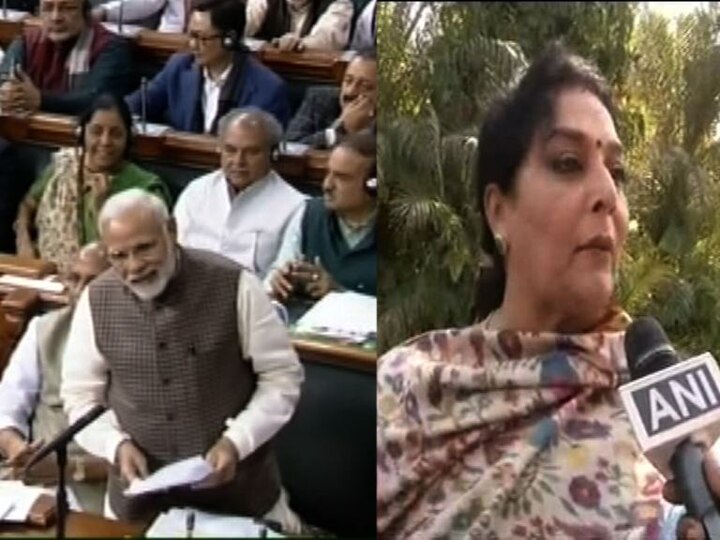 PM Modi’s Ramayan-Joke on Renuka Chowdhury’s laughter has Rajya Sabha LOL রেণুকা চৌধুরির অট্টহাসি নিয়ে রামায়ণ-মস্করা মোদীর