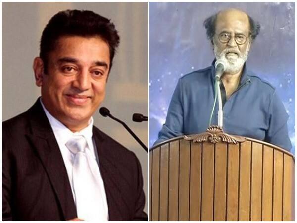 Alliance with Rajini unlikely if his colour is saffron: Haasan গেরুয়া শিবিরে যোগ দিলে রজনীকান্তের পাশে থাকবেন না, জানালেন কমল হাসান
