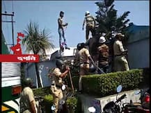 সাড়ে তিন হাজার শ্রমিকের কাজ হারানোর আশঙ্কা, শ্রীরামপুরে ইস্পাত কারখানায় বিক্ষোভ, নামল র‌্যাফ